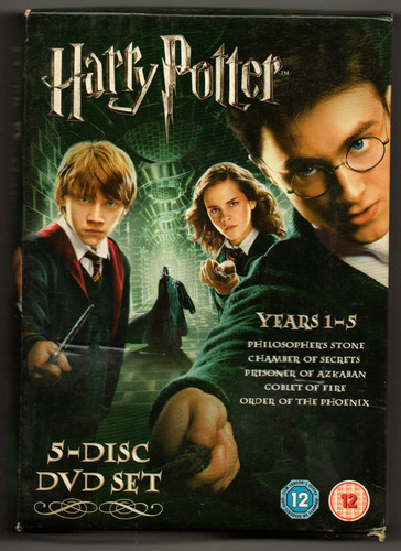 Harry potter years - harry, box