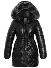 Girls Padded Parka Coat Ages