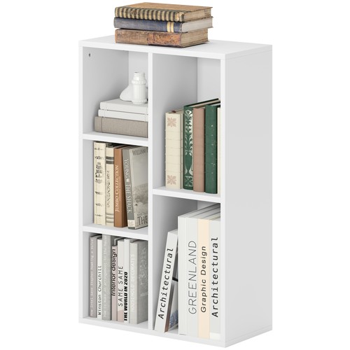 Homcom tier bookshelf - 2-tier, with