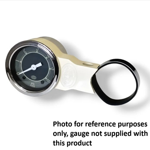 Gauge pod 52mm ivory - pod,,