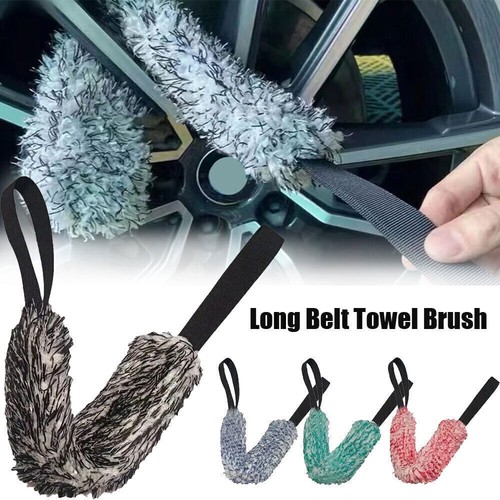 Long wheel brush car bendable - long,