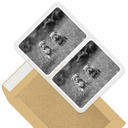 Rectangle stickers 7 5cm - rectangle, 7.5cm