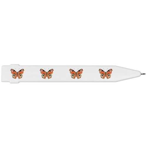Open winged butterfly flat - winged, butterfly'