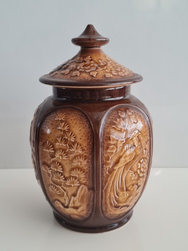 Vintage sylvac lidded ginger - vintage,