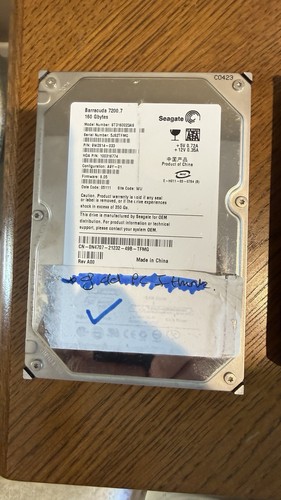 Seagate barracuda 160 - 160, gb