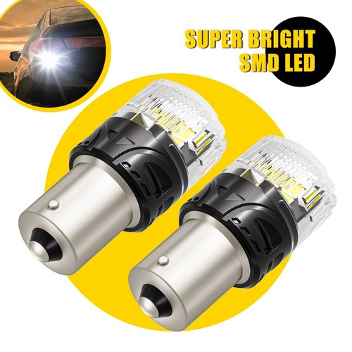 1156 ba15s car white - 2x,