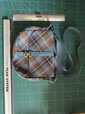 Ness Blue tartan Shoulder Bag