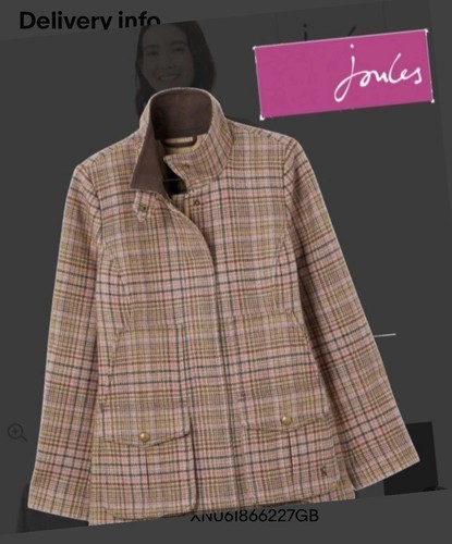 Genuine joules pink tweed - genuine,