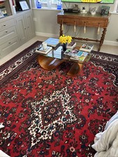 Large Persain Carpet Rug Hand Made Wool Living Room 13’9”x 10’2” or 4.2m x 3.1m