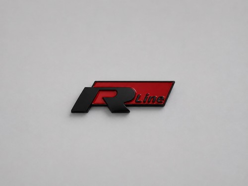 Line badge rear boot - r-line,