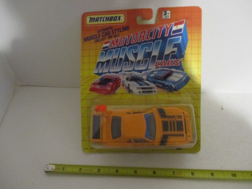 Matchbox motorcity muscle cars - matchbox,