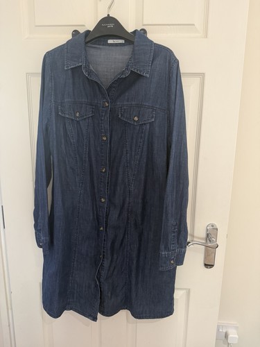 Denim dress size 16 - dress,