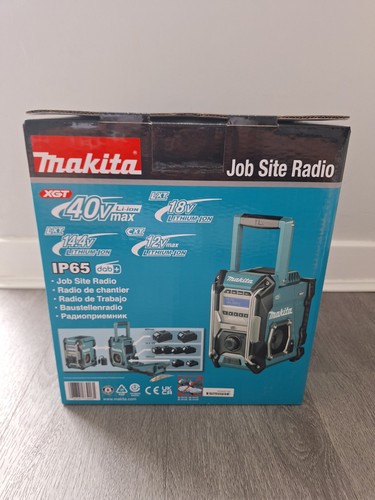 Makita xgt dab job radio - makita,