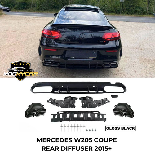 Mercedes class coupe rear - mercedes,
