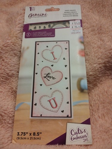 Gemini happy hearts - gemini, cut
