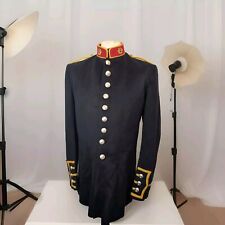 44" Tall Tunic Mans Royal Marines Band, Yellow Braid Musicians Jacket steampunk