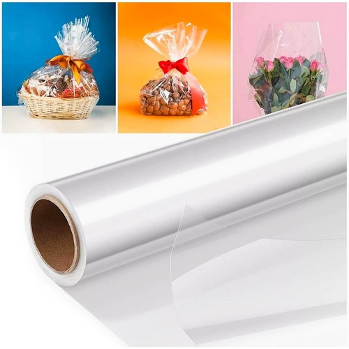 Cellophane wrap roll florist - wrap,