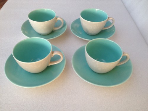 Poole pottery twintone ice - pottery,