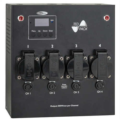 Showtec ted pack 2000w 4ch - ted, dmx