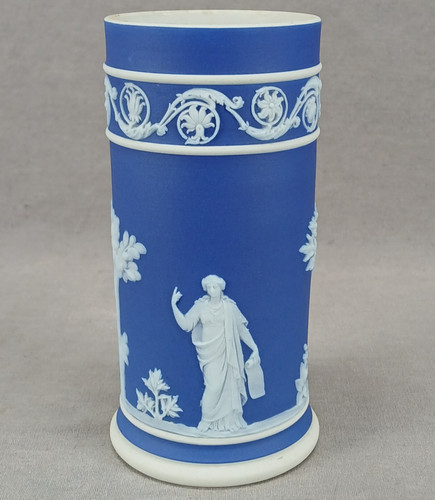 Vintage wedgwood dark blue - blue, &