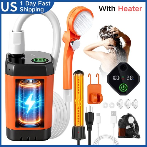 Portable camping shower with - portable,