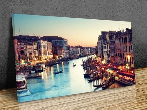 Venice grand canal evening - venice,
