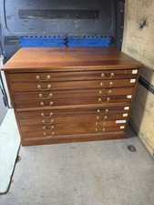 Architects plan chest with - , 8