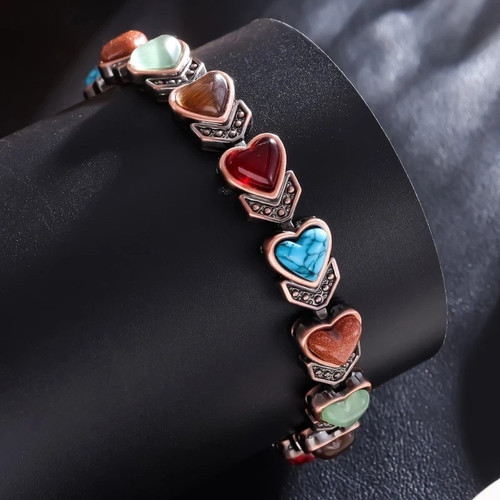 Magnetic copper bracelet - magnetic,