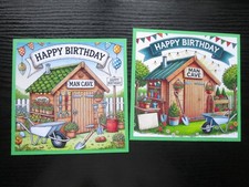 Set of 2  x  THE MAN CAVE