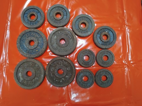 York cast iron weight - york, plates
