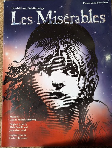 Les miserables piano vocal - les, piano/vocal
