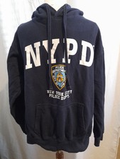 NYPD blue Hoodie Size Small