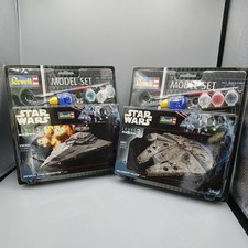 Star Wars Millennium Falcon 03600 + Star Destroyer 03609 Revell Model Kits