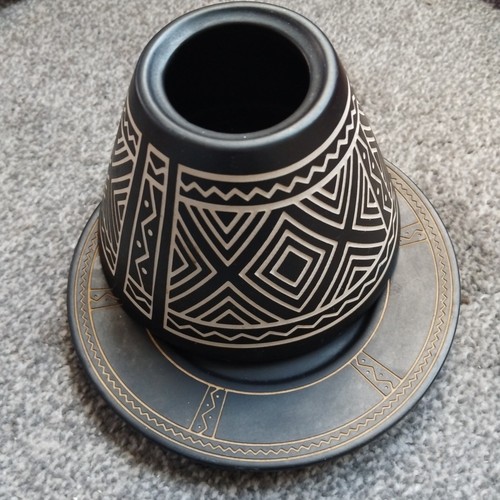 Yankee candle african etched - candle,