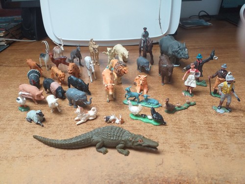 Set vintage farmyard and - vintage,