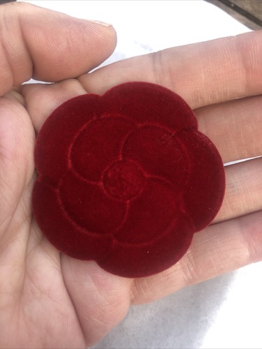Authentic chanel red velvet - authentic,