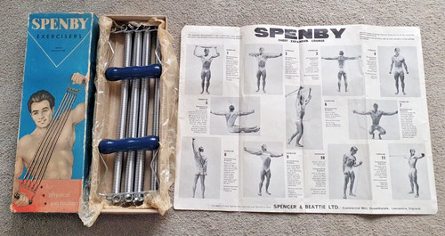 Vintage spenby chest exerciser - vintage,
