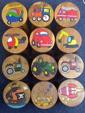 Childrens Wooden Stool. -
