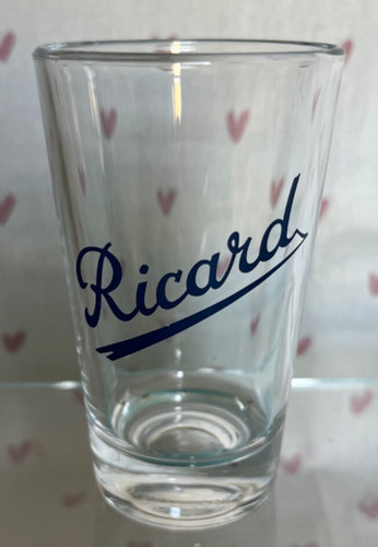 Vintage ricard branded shot - ricard,