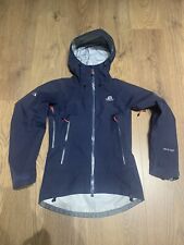 Mountain Equipment Women’s Rupal Gore-Tex Waterproof Jacket Size 8 UK Blue