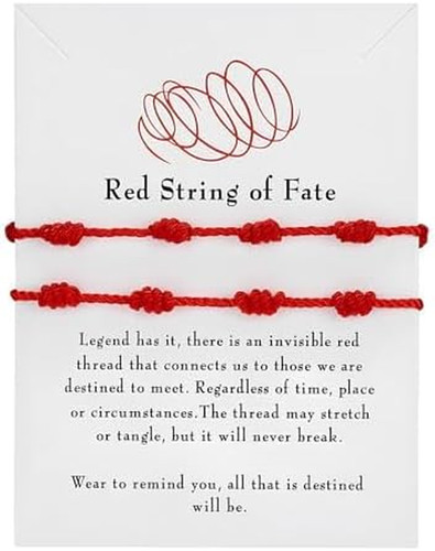 Adjustable knot kabbalah red - kabbalah,