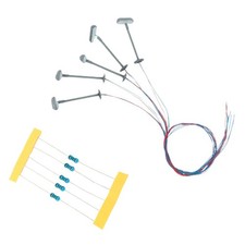 5pcs LEDs Mast Lights For Rail