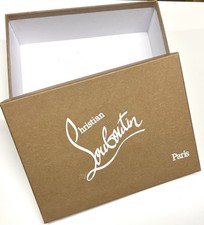 Empty Christian Louboutin Shoe