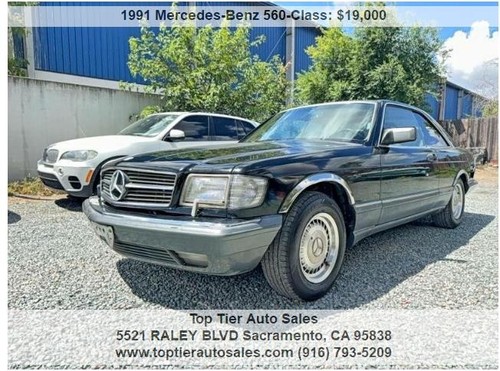 1991 mercedes benz 560sec sec - 1991,