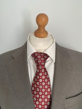 Mens LUXURY CANALI (ITALIAN) WOOL SUIT In GREY FINE STRIPE 38R *V.G.C*