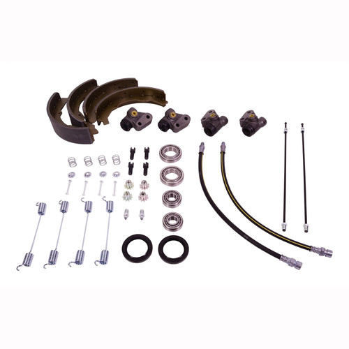Brake drum overhaul kit front - drum, kit,
