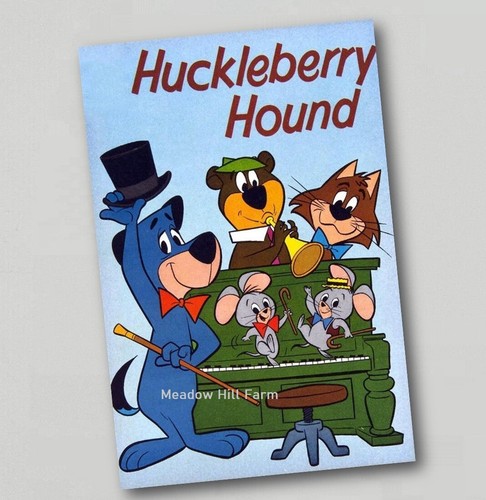 Sticker huckleberry hound - sticker,