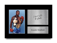 Evander Holyfield A4 Boxing