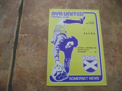 1982 ayr united - 1982-83, v
