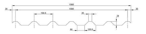 1000 box profile foam - 34/1000,